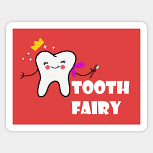 Tooth Fairy Princess Sticker